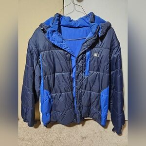 Vintage Starter Men’s Insulated Nylon Polyester Winter Puffer Coat Size L 42/44